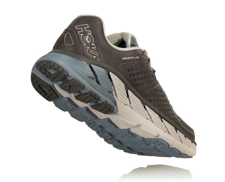 Tenis Hoka One One Hombre Marrom - Gaviota Cuero - CDVS96453